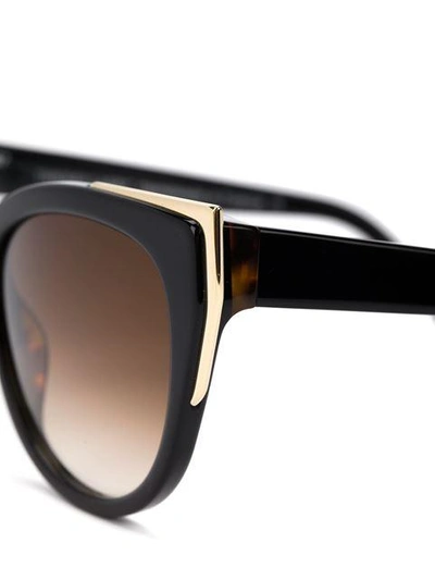 Shop Thierry Lasry 'epiphany' Sunglasses - Black
