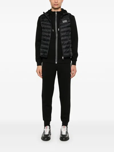 Ea7 Palm Angels Sweatshirt With Print In Animal Print