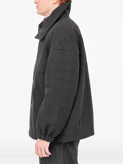 Forme D'expression Padded Bomber Jacket In Black