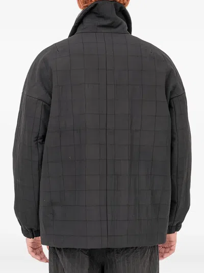 Forme D'expression Padded Bomber Jacket In Black