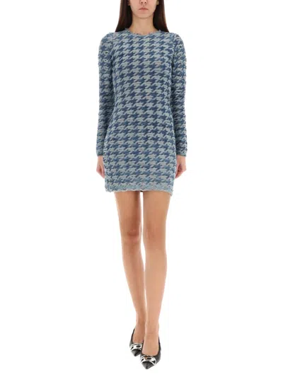 Diesel "m-halma" Dress In Blue