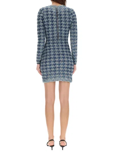 Diesel "m-halma" Dress In Blue