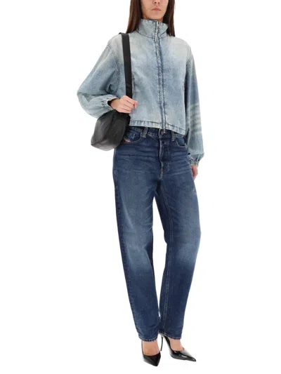 Diesel De-flowye-s Jacket In Blue