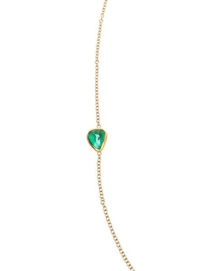 Shop Ram 18k Gold And Emerald Necklace