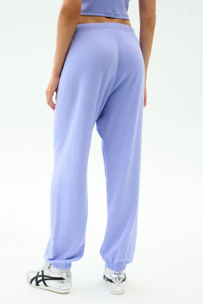Splits59 Andie Oversized Fleece Sweatpant In Blue