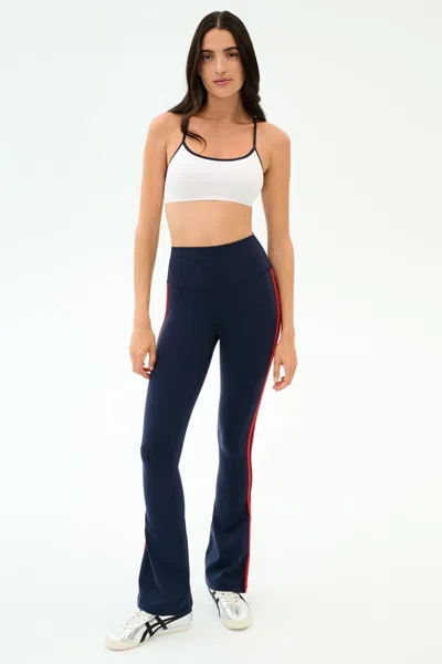 Splits59 Raquel High Waist Supplex Flare In Blue