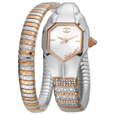 Just Cavalli Signature Snake Women's Watch In Multi