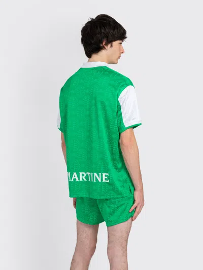 Nike Martine Rose X  Sport Jersey In Green