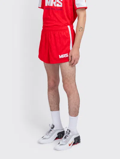 Nike Martine Rose X  Sport Shorts In Red