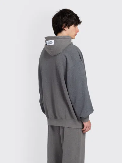 Nike X Martine Rose Full-zip Hoodie 'grey' In Gray