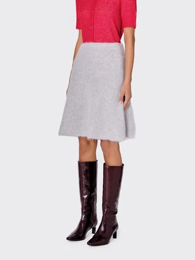 Samsoe & Samsoe Sajeanne Skirt In Gray