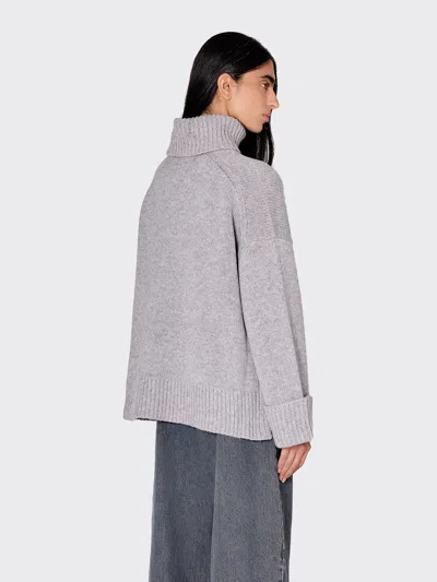 Samsoe & Samsoe Sakeiku Turtleneck In Gray