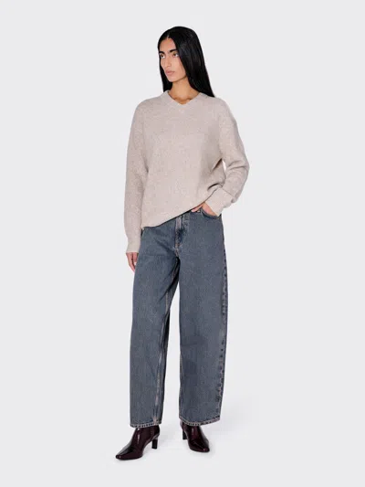 Samsoe & Samsoe Samelody V-neck In Sand