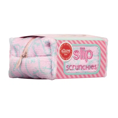 Slip Pure Silk Skinny Scrunchies With Complimentary Pouch In Multi