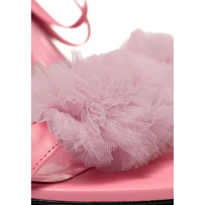 Aniye By Multicolor Leather High Heel Pumps In Pink