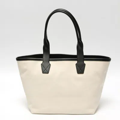 Pre-owned Balenciaga Black Canvas Leather Tote Bag ()