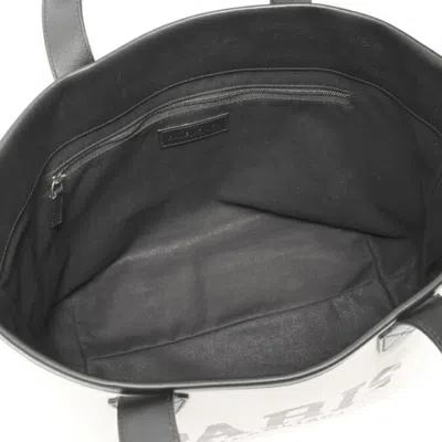 Pre-owned Balenciaga Black Canvas Leather Tote Bag ()