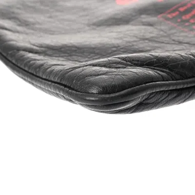 Pre-owned Balenciaga Black Leather Clutch Bag ()