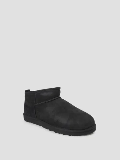 Ugg M Classic Ultra Mini Boots In Black