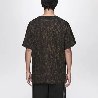 Adidas Originals By Wales Bonner T-shirt Song For The Mute Adi006 Black/wild Brown In Brown
