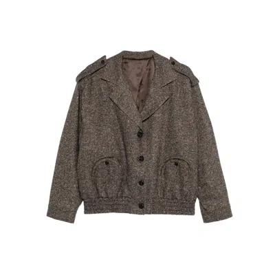 Blazé Milano Outerwears In Brown