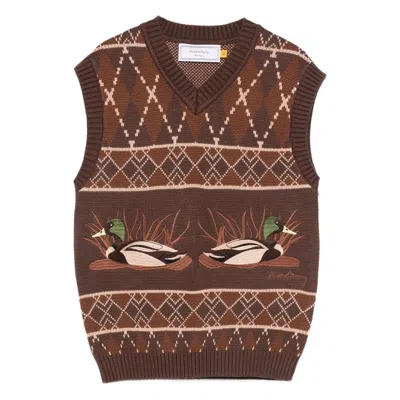 House Of Sunny Waistcoats In Brown