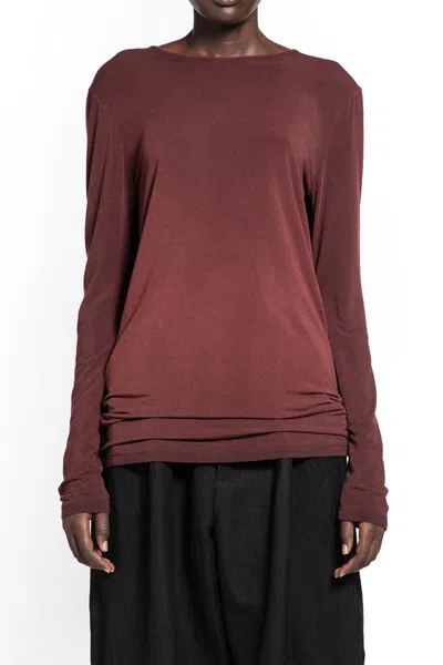 Uma Wang Tops In Red