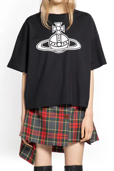 Vivienne Westwood T-shirts & Tank Tops In Black