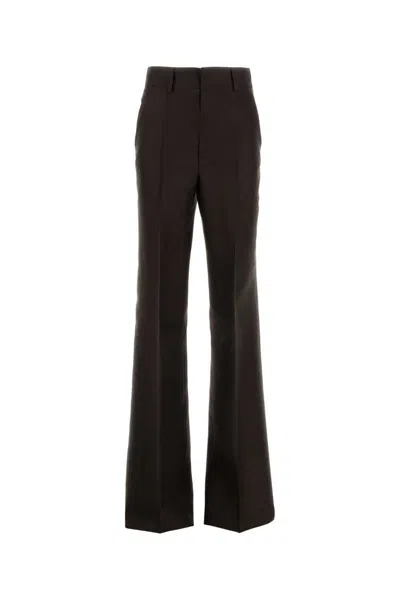 Dsquared2 Wool Blend Pant In Brown