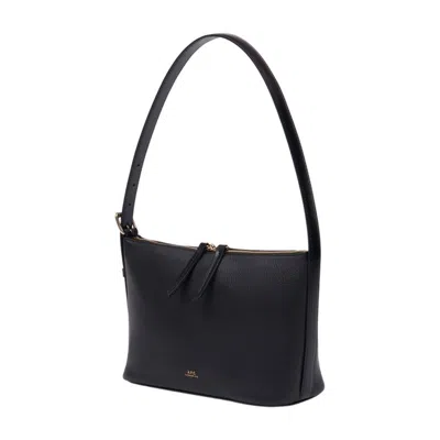 Apc A.p.c. Vera Shoulder Bag In Black
