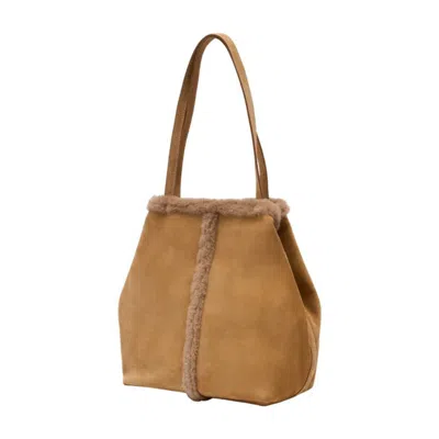 Vanessa Bruno Gm Shopper Bag In Brown