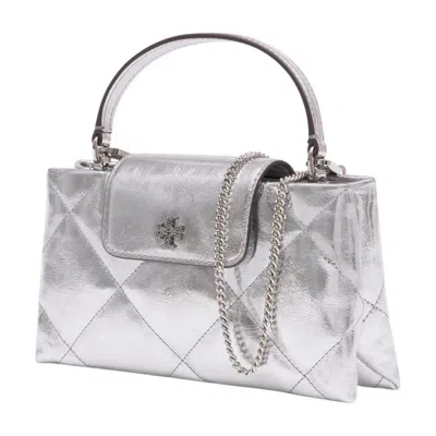 Tory Burch Kira Diamond Quilt East West Top Handle Purse In Multi