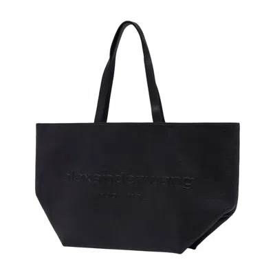 Alexander Wang Punch Shopper Bag In Blue