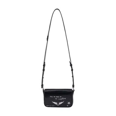 Zadig & Voltaire Zadig&voltaire Le Zazi Shoulder Bag In Black