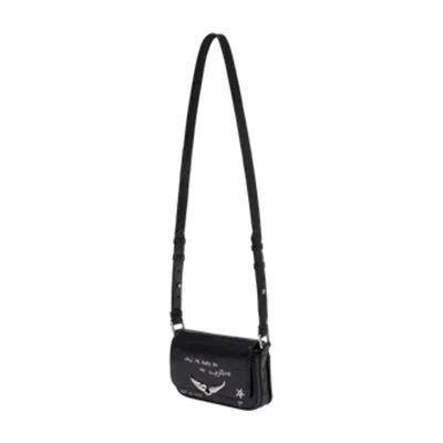 Zadig & Voltaire Zadig&voltaire Le Zazi Shoulder Bag In Black