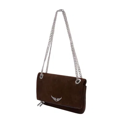 Zadig & Voltaire Zadig&voltaire Rock Ii Crossbody In Brown