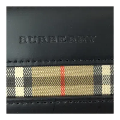 Pre-owned Burberry Black Leather Tote Bag ()