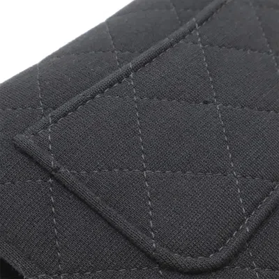 Pre-owned Chanel Black Gray Cotton Nylon Eco-bag Tote Bag () In Multi