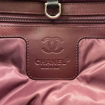 Pre-owned Chanel Black Nylon Tote Bag ()