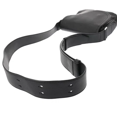 Pre-owned Dior Christian  Black Leather Shoulder Bag ()