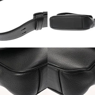 Pre-owned Dior Christian  Black Leather Shoulder Bag ()