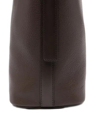 Apc A.p.c. Vera Leather Shoulder Bag In Purple