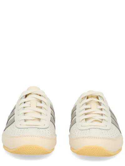 Adidas Originals Japan Decon W Perforated Suede-trimmed Leather Sneakers In White