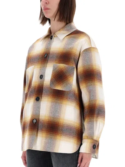 Amish Bottega Veneta Andiamo Long Clutch In Brown