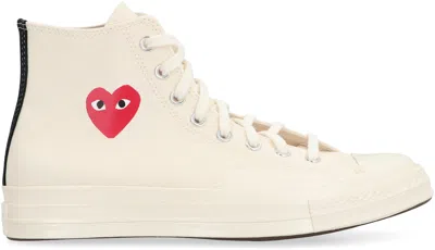 Comme Des Garçons Play Saint Laurent Adrien 25 Oxford Shoes In White