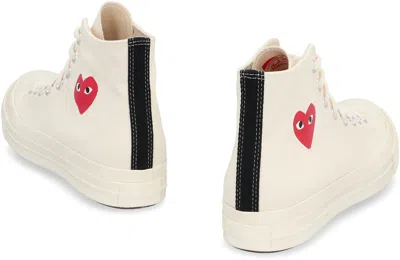 Comme Des Garçons Play Saint Laurent Adrien 25 Oxford Shoes In White