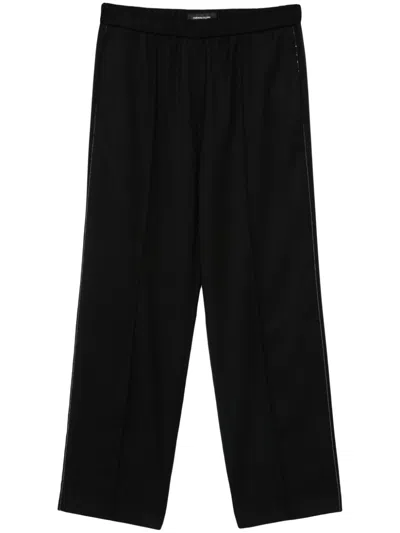 Fabiana Filippi Viscose Linen Straight Leg Trousers In Multi