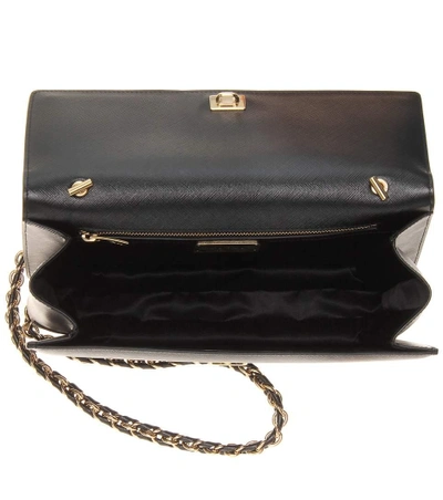 Shop Ferragamo Ginny Leather Shoulder Bag