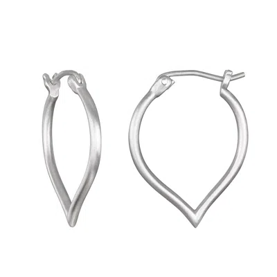 Satya Jewelry Open To Possibilities Silver Earrings In Silver