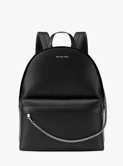 Michael Kors Outlet Slater Large Backpack In Black